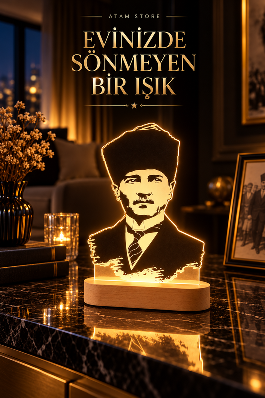 Işıklı Atatürk Hatıra Portresi