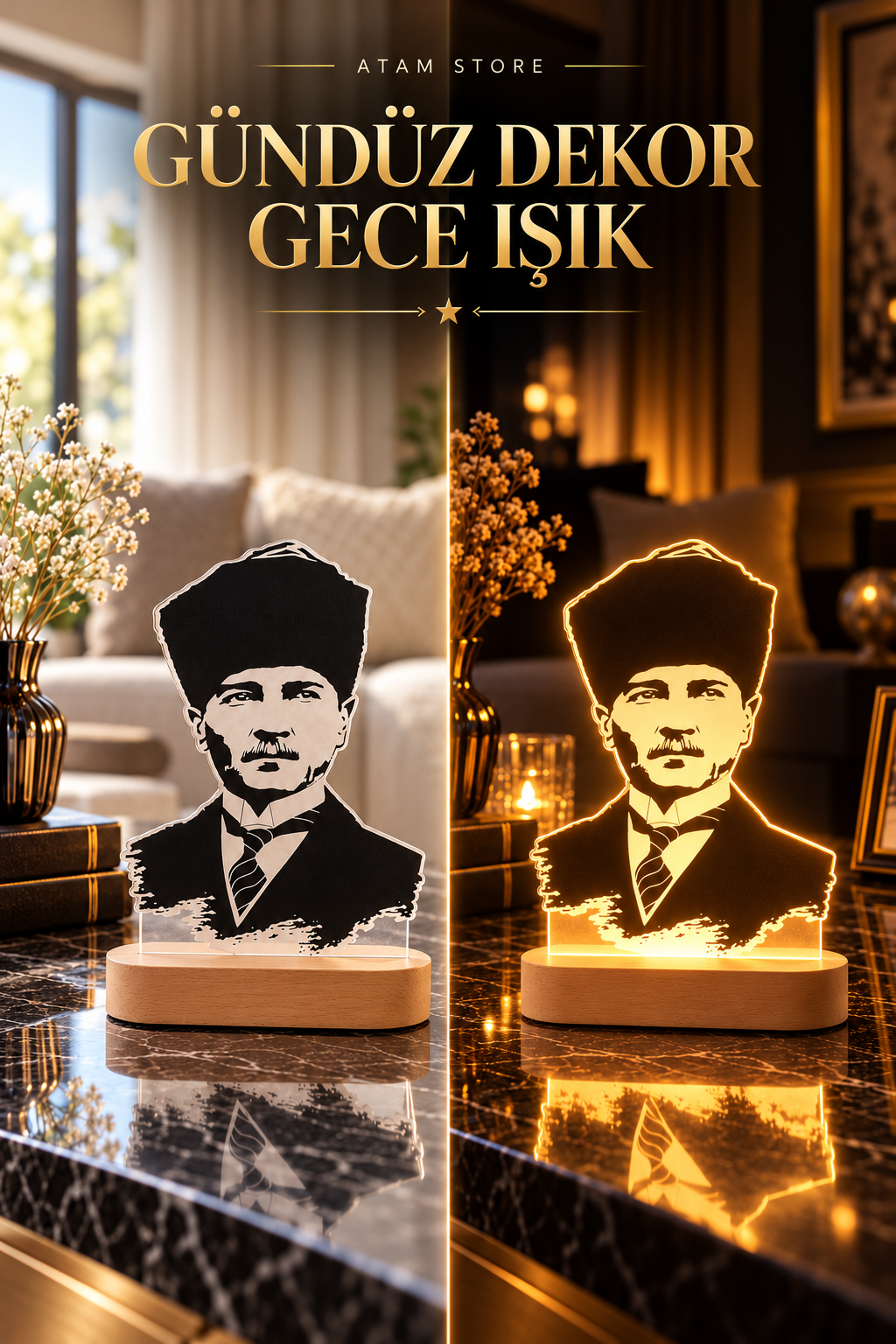 Işıklı Atatürk Hatıra Portresi