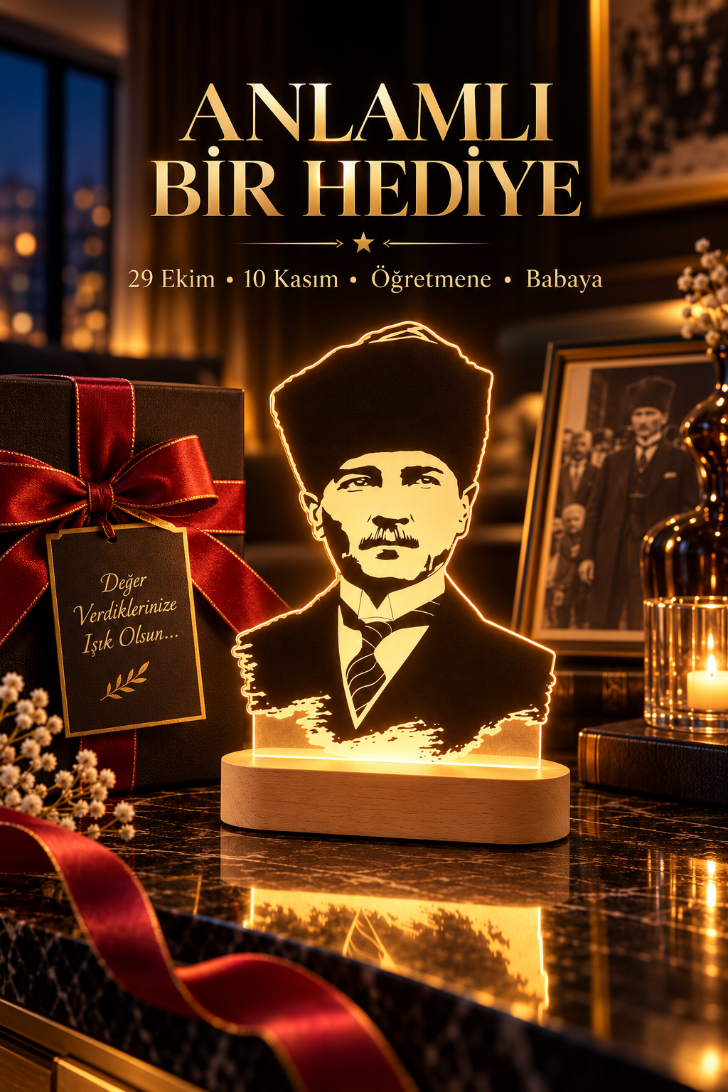 Işıklı Atatürk Hatıra Portresi