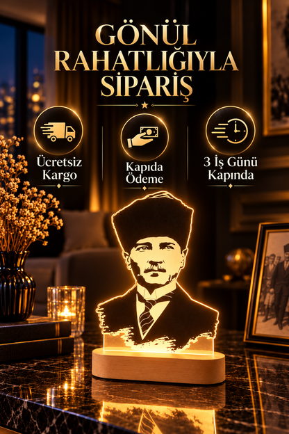 Işıklı Atatürk Hatıra Portresi