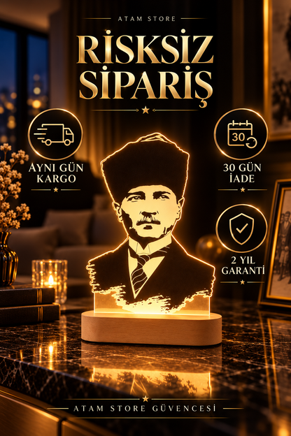Işıklı Atatürk Hatıra Portresi